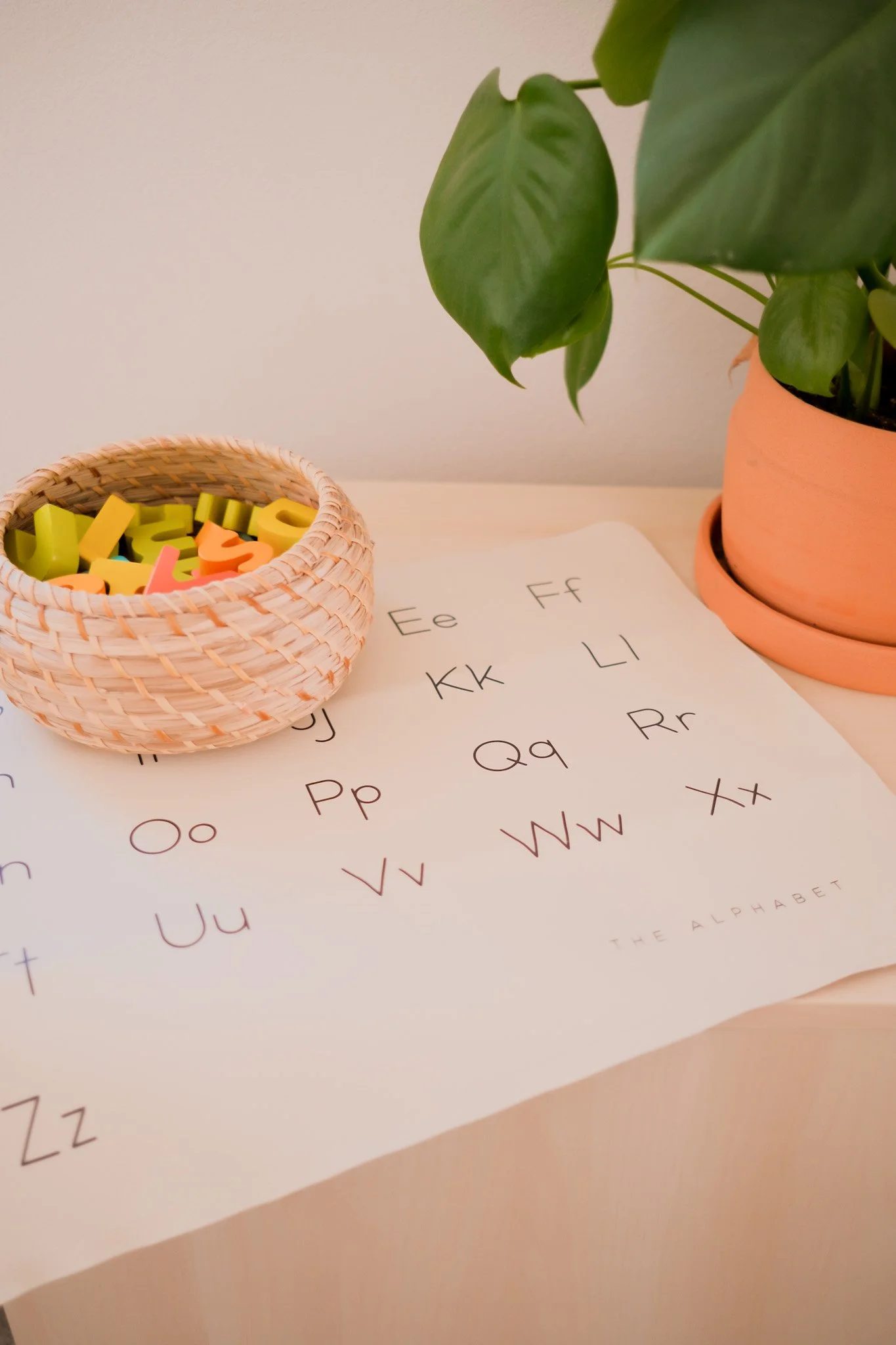 Alphabet Mat, an open-ended toy on Raise Wildflowers