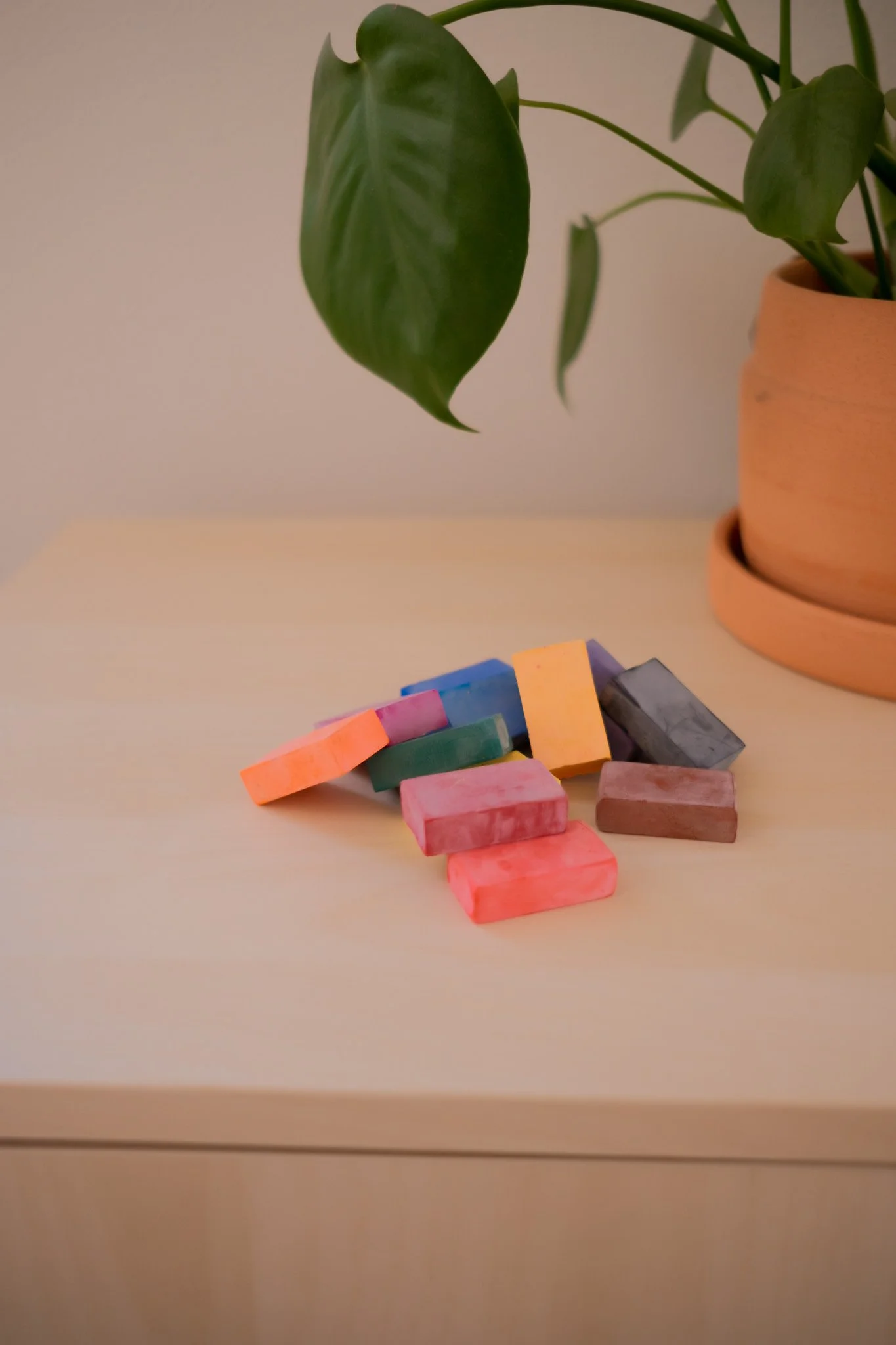 Beeswax Block Crayons, an open-ended toy on Raise Wildflowers
