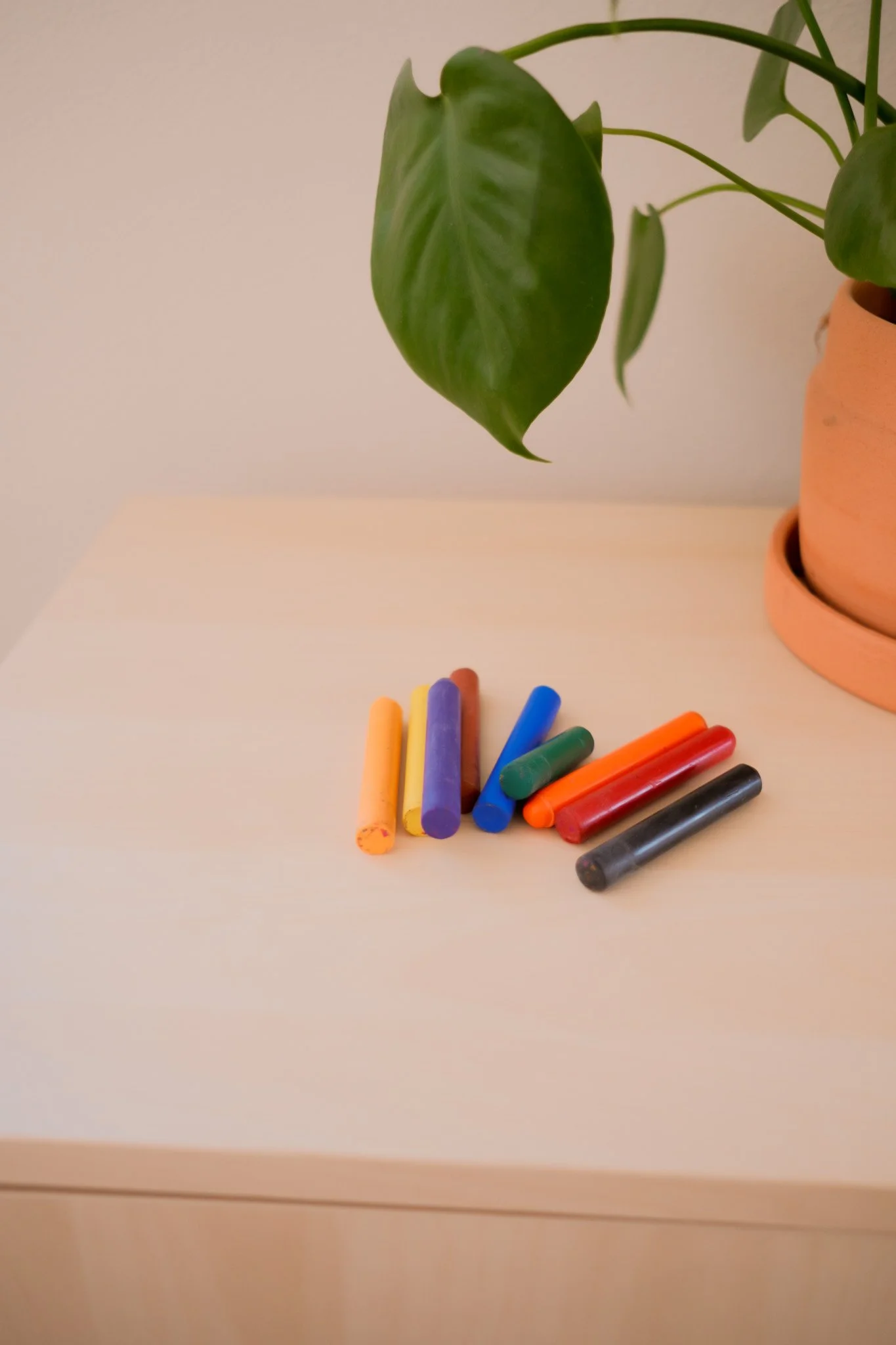 Beeswax Stick Crayons, an open-ended toy on Raise Wildflowers