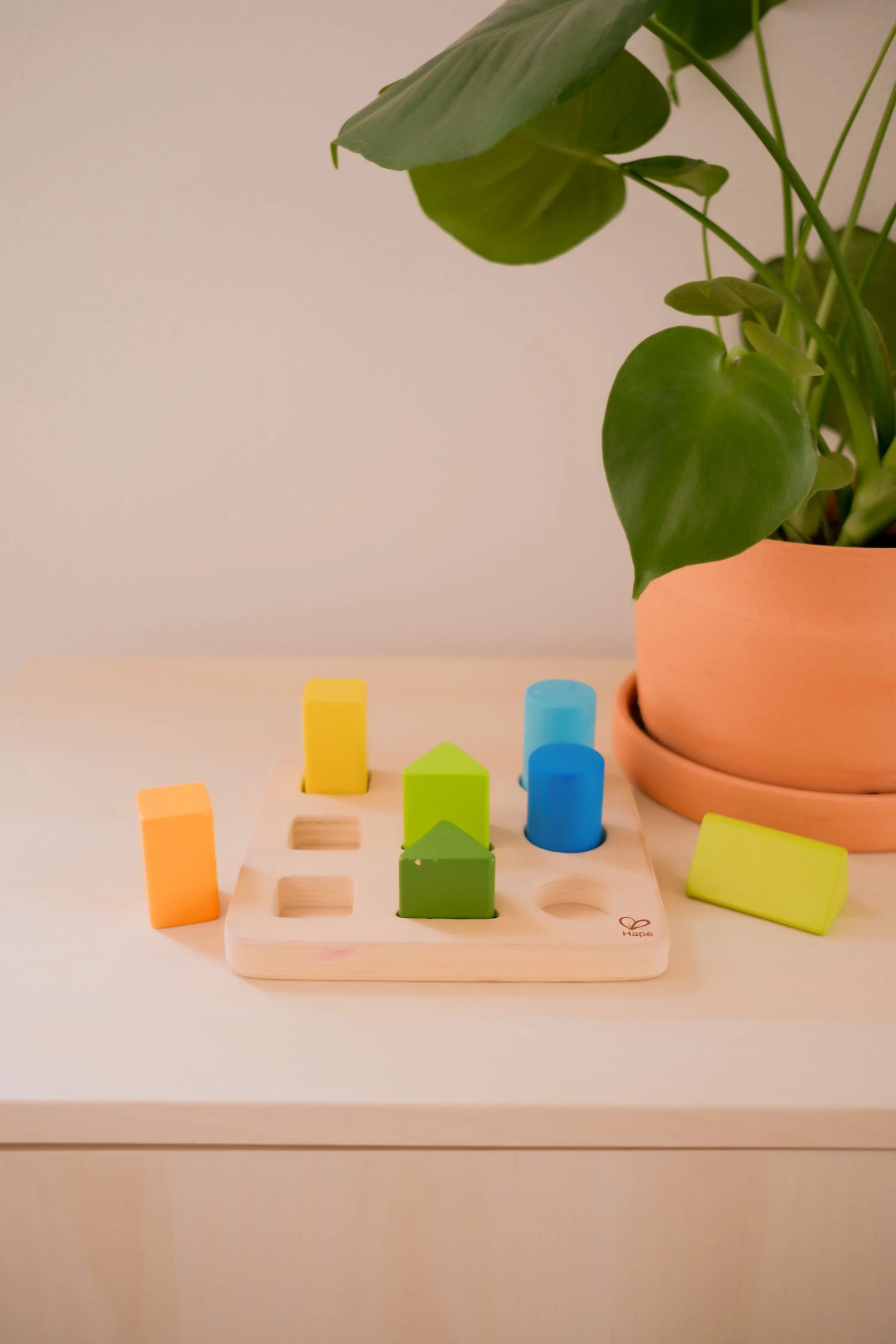 Hape Color & Shape Sorter, an open-ended toy on Raise Wildflowers