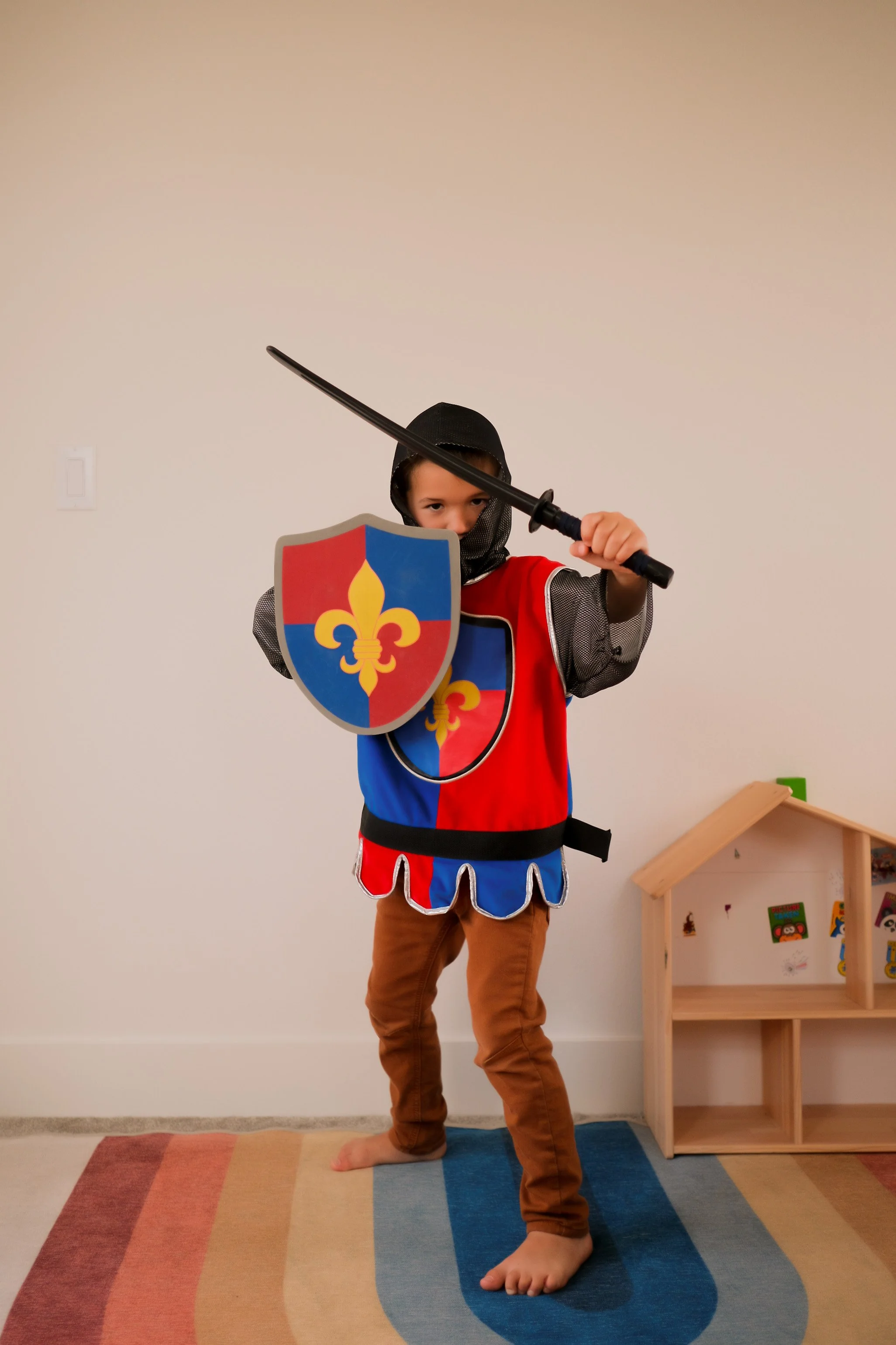 Knight Costume, an open-ended toy on Raise Wildflowers