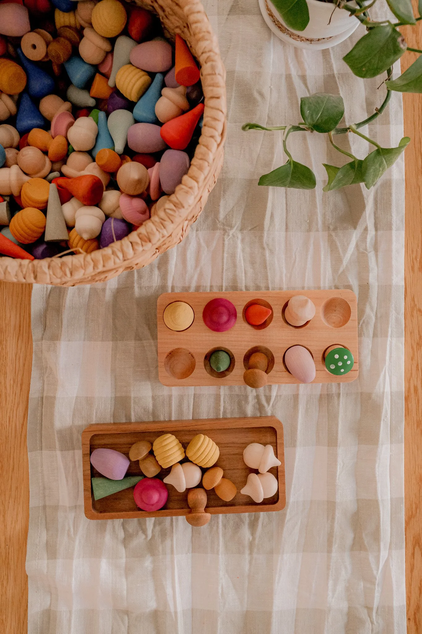 Mandala Pieces, an open-ended toy on Raise Wildflowers