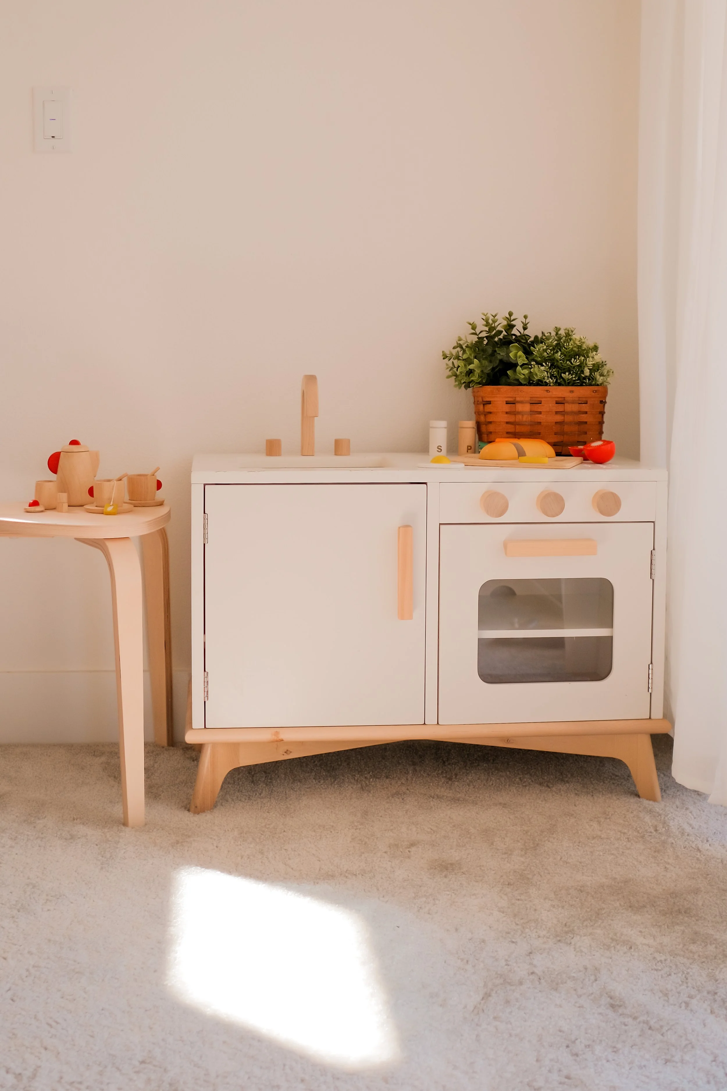 Play Kitchen, an open-ended toy on Raise Wildflowers