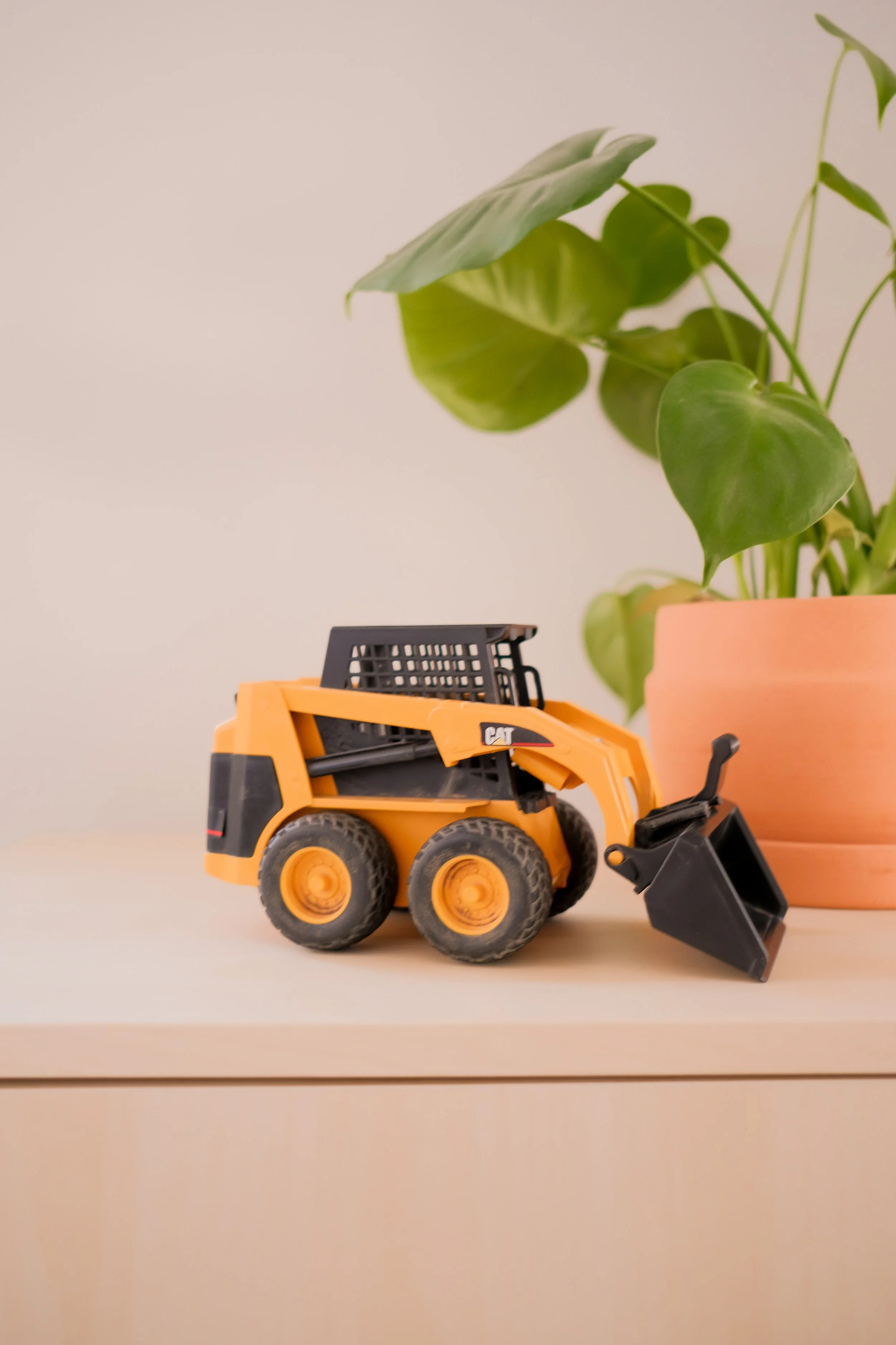 Realistic Skid Steer, an open-ended toy on Raise Wildflowers