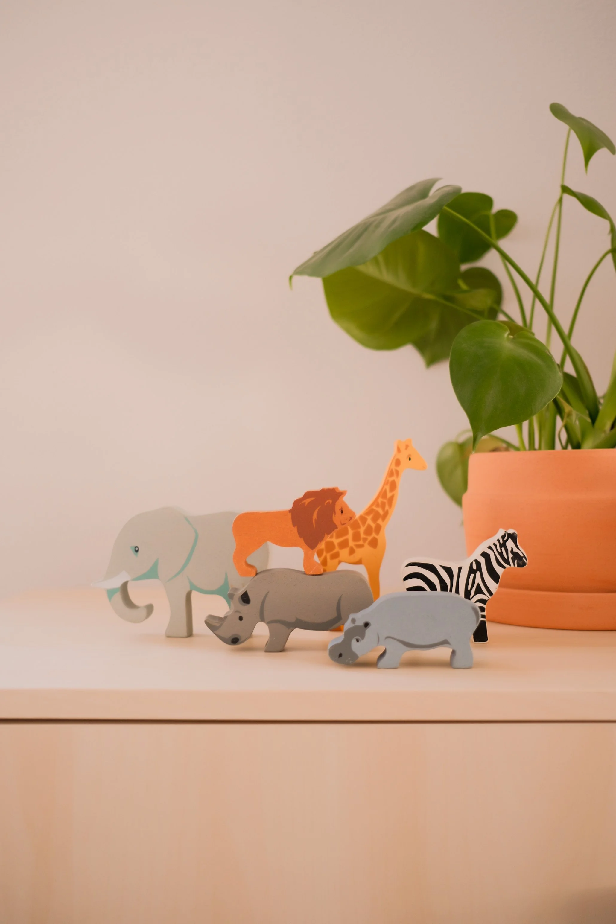 Tender Leaf Safari Animals, an open-ended toy on Raise Wildflowers