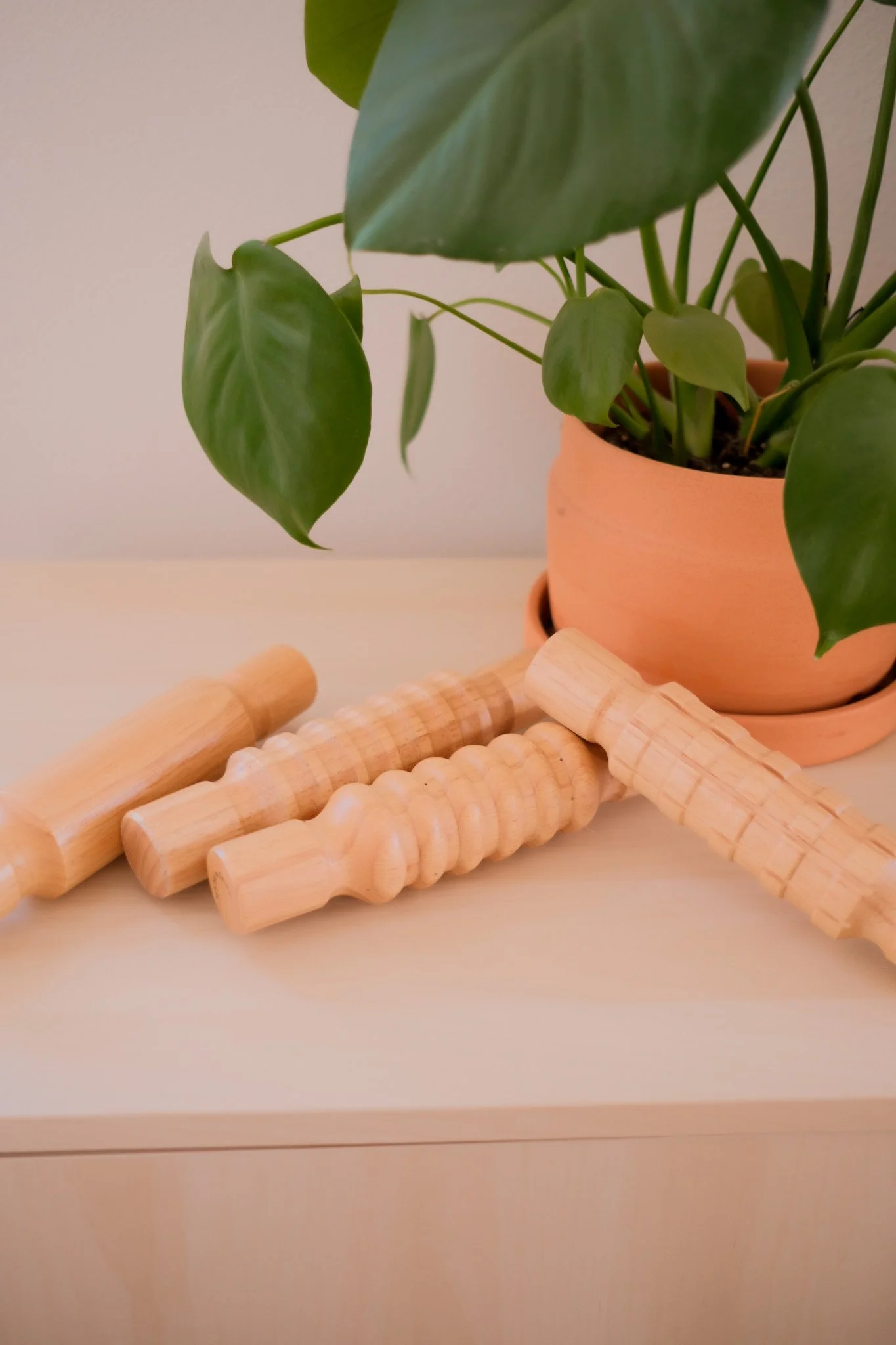 Textured Rolling Pins, an open-ended toy on Raise Wildflowers